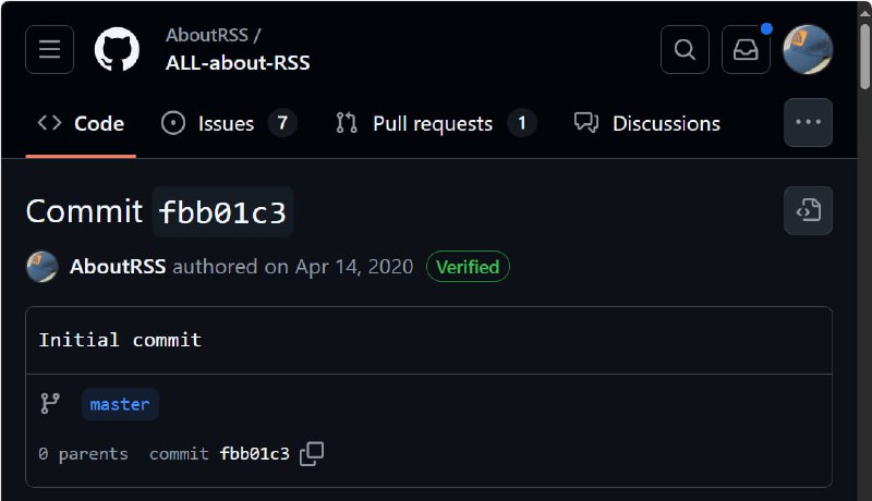 GitHub Repo 「ALL-about-RSS」 五年了五年前的今天，我提交了「ALL-about-RSS」的第一条 commit，以彰显 RSS 作为开放规范的多样性和生命力